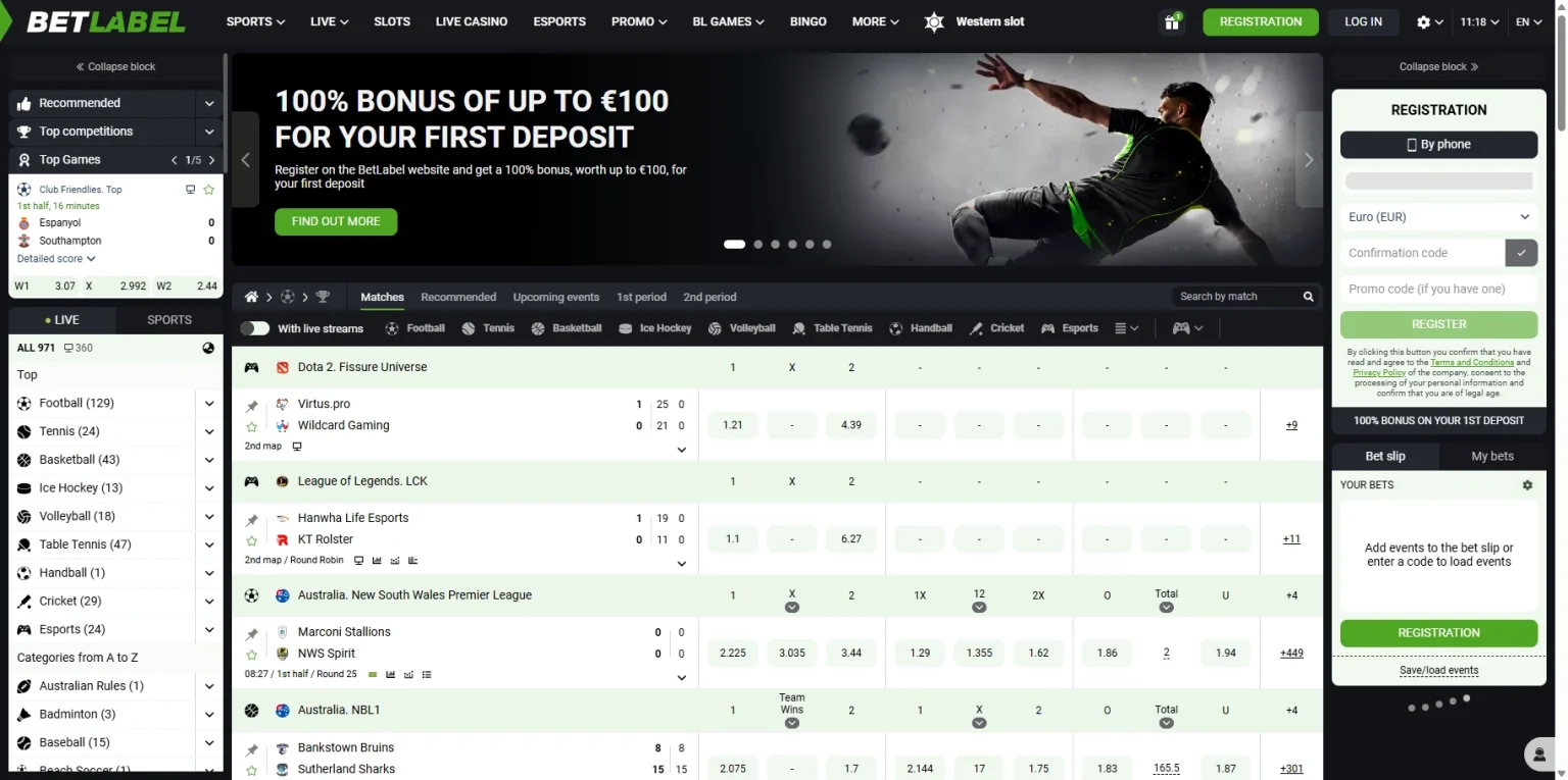 Recensione Betlabel Scommesse